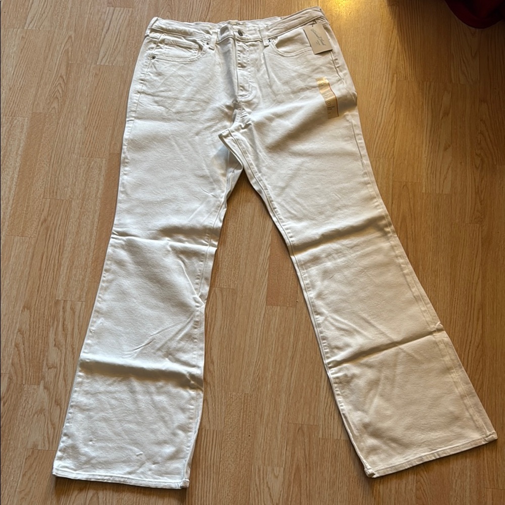 Women's White Jeans